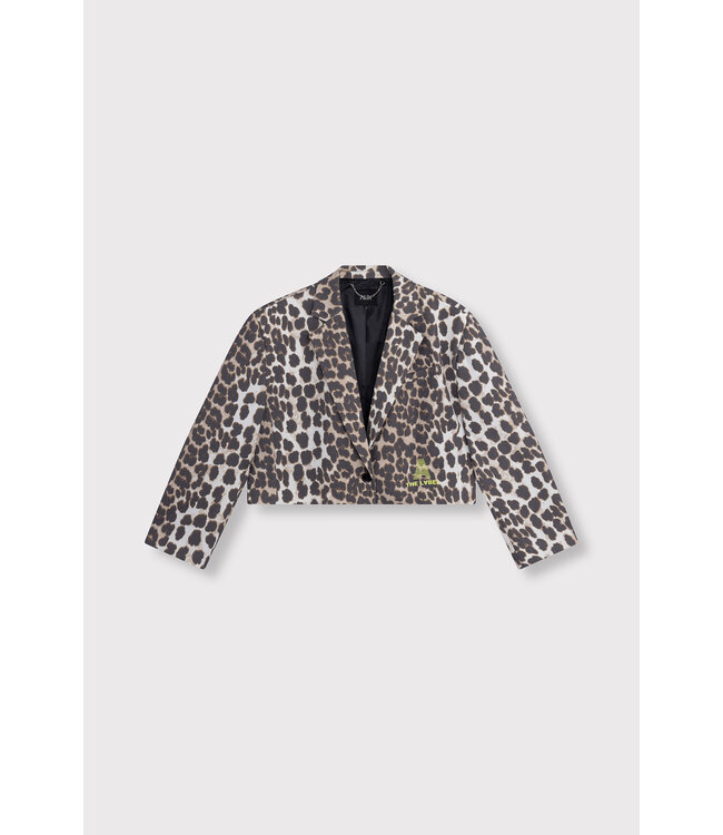 Alix the Label 2602402565 Animal cropped blazer