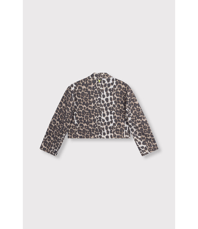 Alix the Label 2602402565 Animal cropped blazer