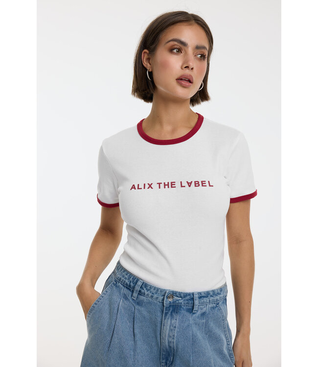Alix the Label 2602884612 Ringer t-shirt