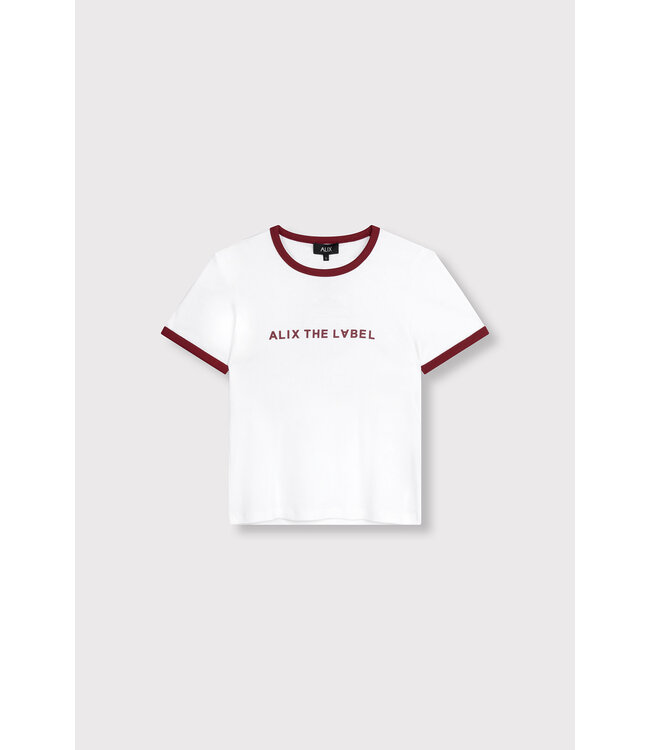 Alix the Label 2602884612 Ringer t-shirt