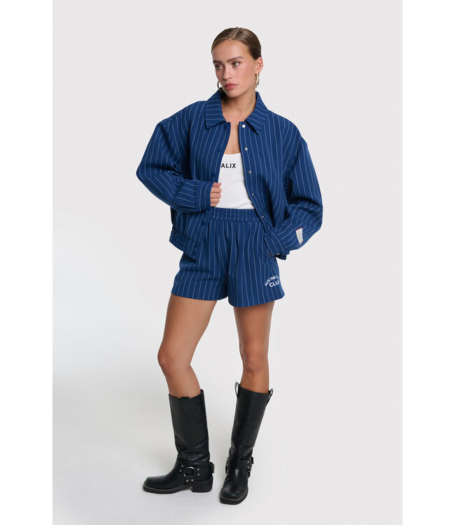 Alix the Label 2602459551 clean striped bomber