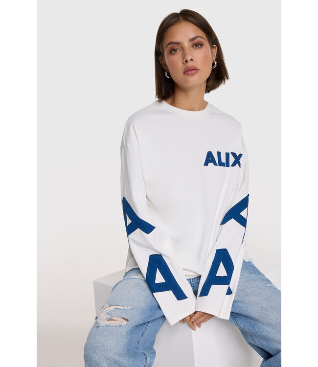 Alix the Label 2602879605 patch longsleeve t-shirt