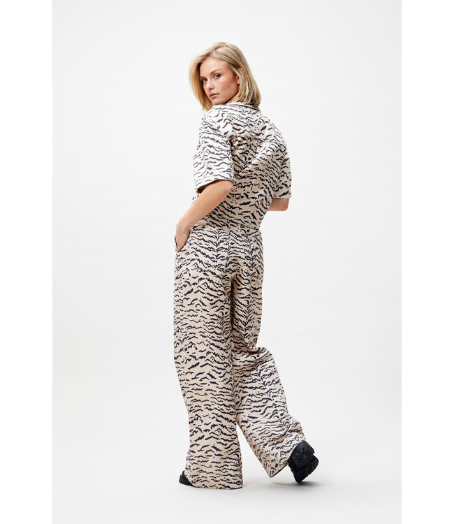 Catwalk Junkie 2601023210 Wide leg tiger jeans