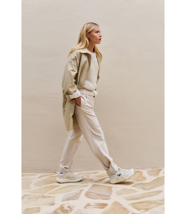 Yaya Oversized jas van katoen