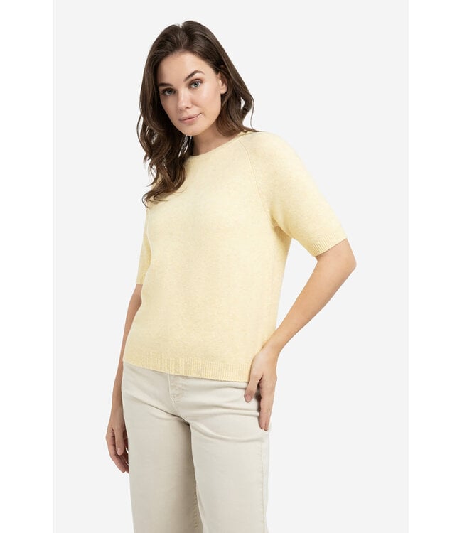 Yaya 01-000458-602 Zachte trui met korte mouwen