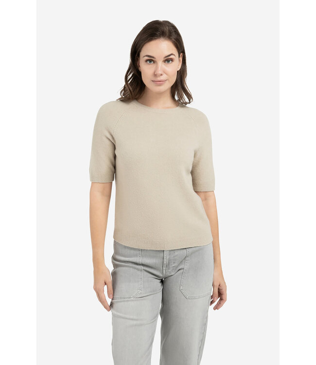 Yaya 01-000458-602 Zachte trui met korte mouwen