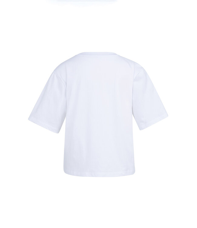 Yaya 01-719081-602 00084-shirt met flockprint