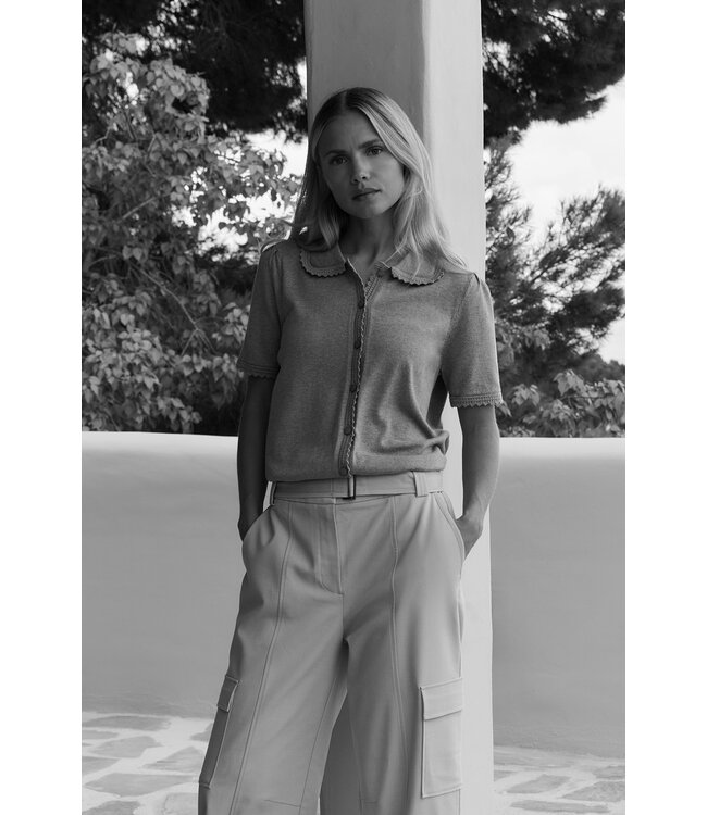 Yaya 01-010145-602 Vest met korte mouwen