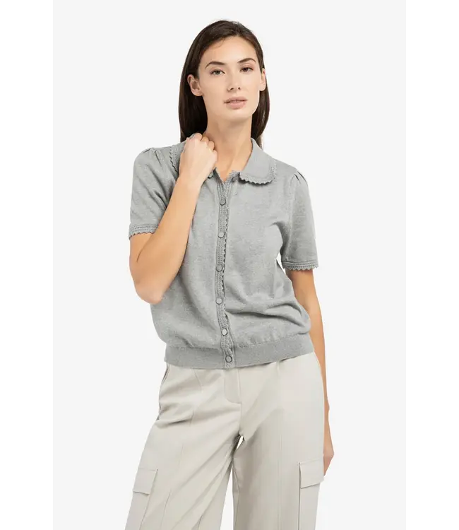 Yaya 01-010145-602 Vest met korte mouwen