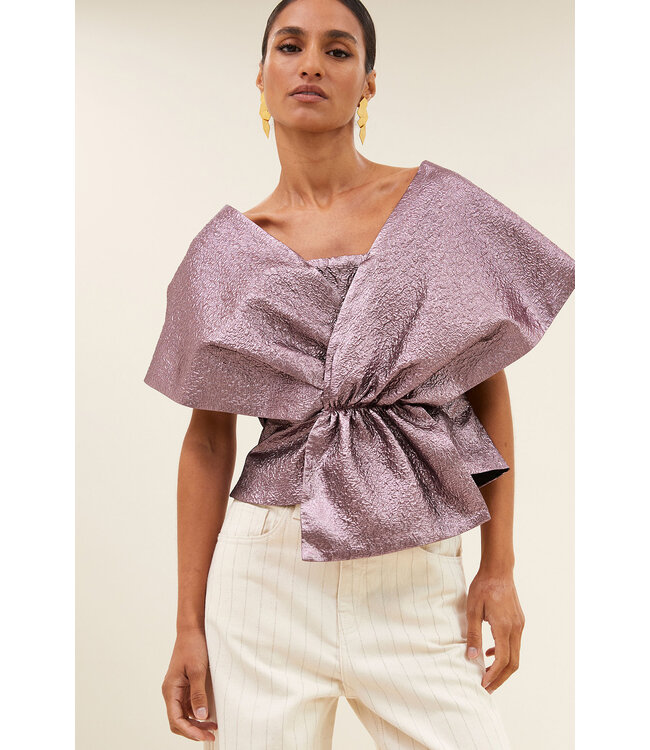 BY-BAR AMSTERDAM 26211010 simone metallic top