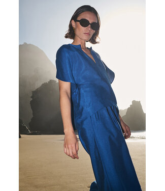 BY-BAR AMSTERDAM vina gloss blouse