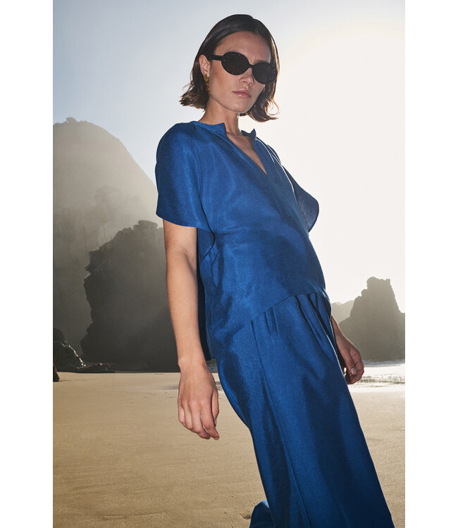 BY-BAR AMSTERDAM vina gloss blouse