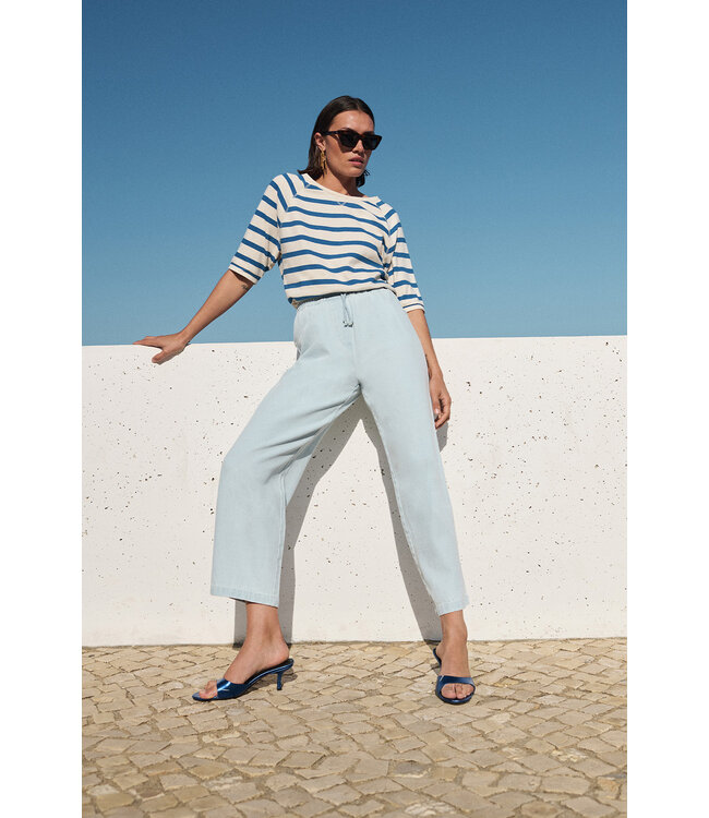 BY-BAR AMSTERDAM 26218025 sol bleached denim pants