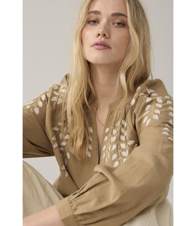 Summum Woman 2s3449-12439 Blouse Cotton branches