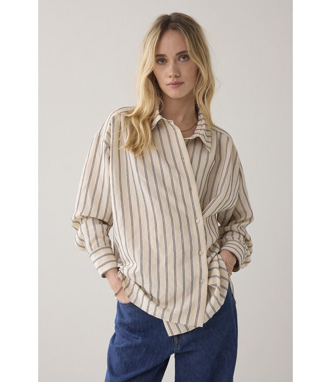 Summum Woman 2s3455-12374 Blouse adjustable Chenille