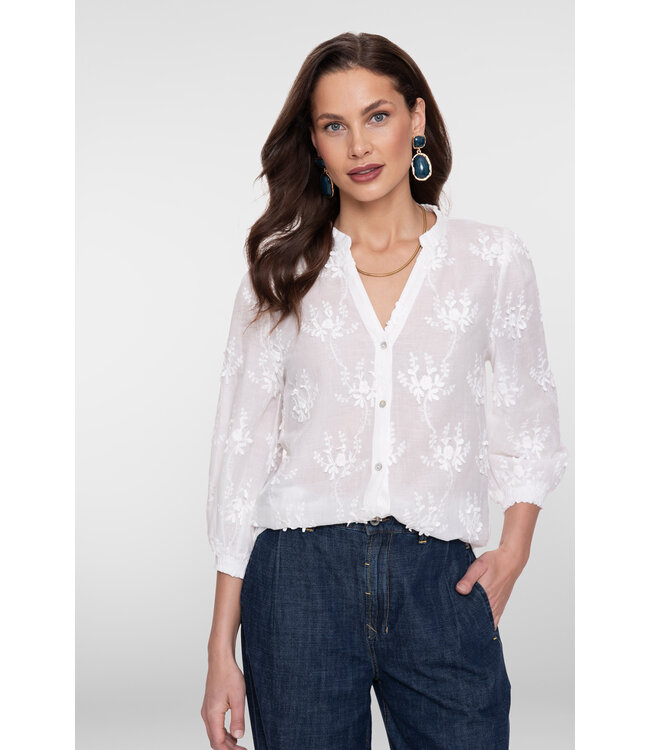 Geisha 63230-26 Blouse off-white