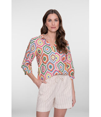 Geisha blouse multicolor