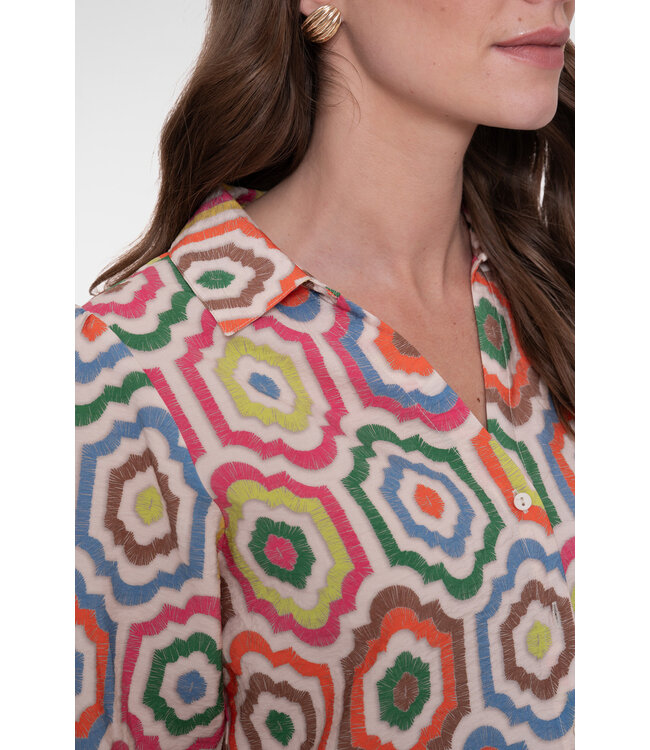 Geisha 63280-20 blouse multicolor
