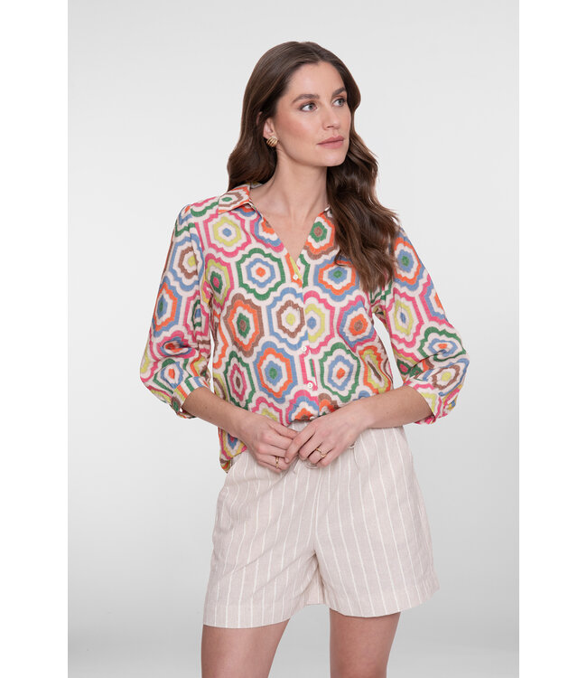Geisha 63280-20 blouse multicolor