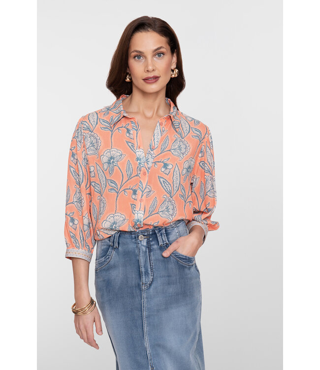 Geisha 63201-20  blouse orange