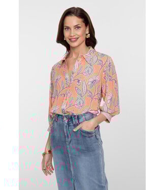 Geisha blouse orange