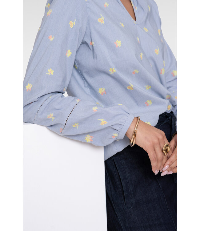 Geisha 63243-20  top lemon print