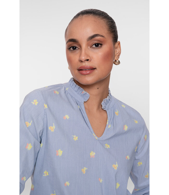 Geisha 63243-20  top lemon print