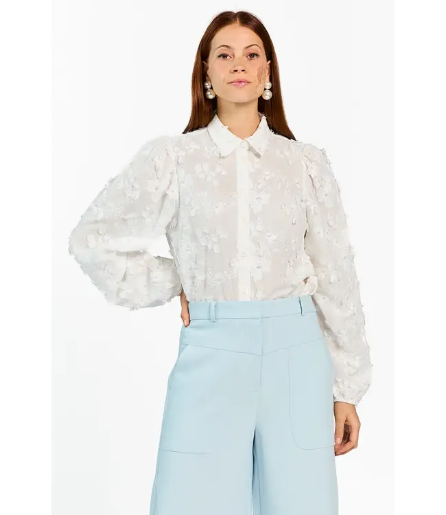 Aaiko Lien beads blouse