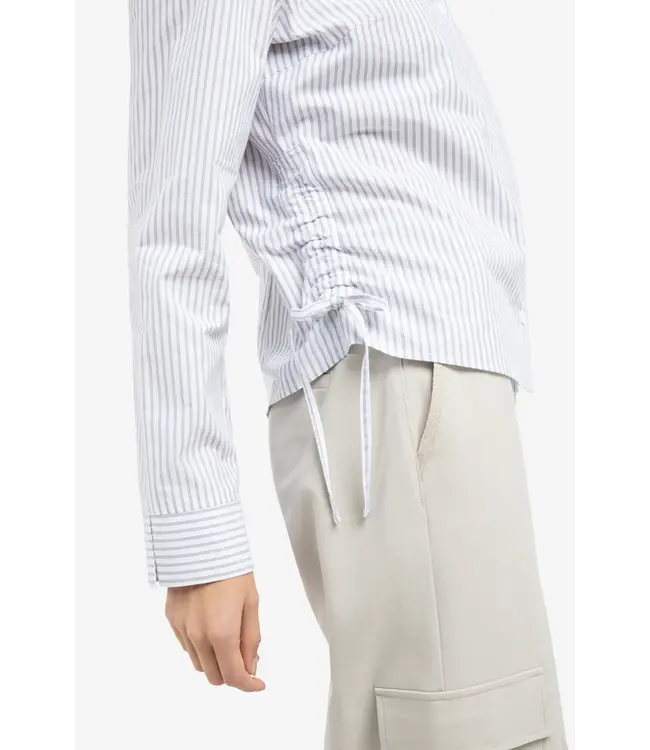 Yaya 01-201203-602 Blouse met koordjes