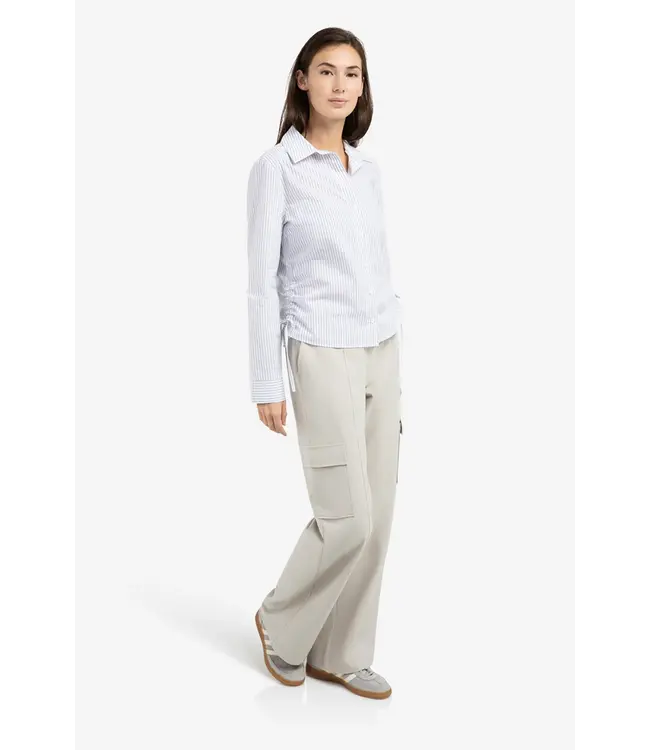 Yaya 01-201203-602 Blouse met koordjes