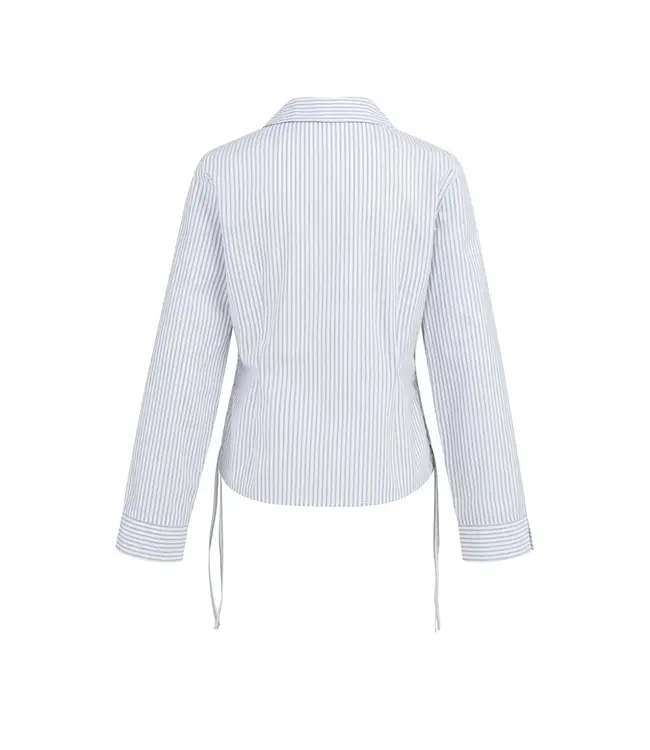 Yaya 01-201203-602 Blouse met koordjes