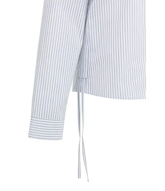 Yaya 01-201203-602 Blouse met koordjes