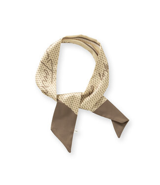 Yaya Small scarf with print