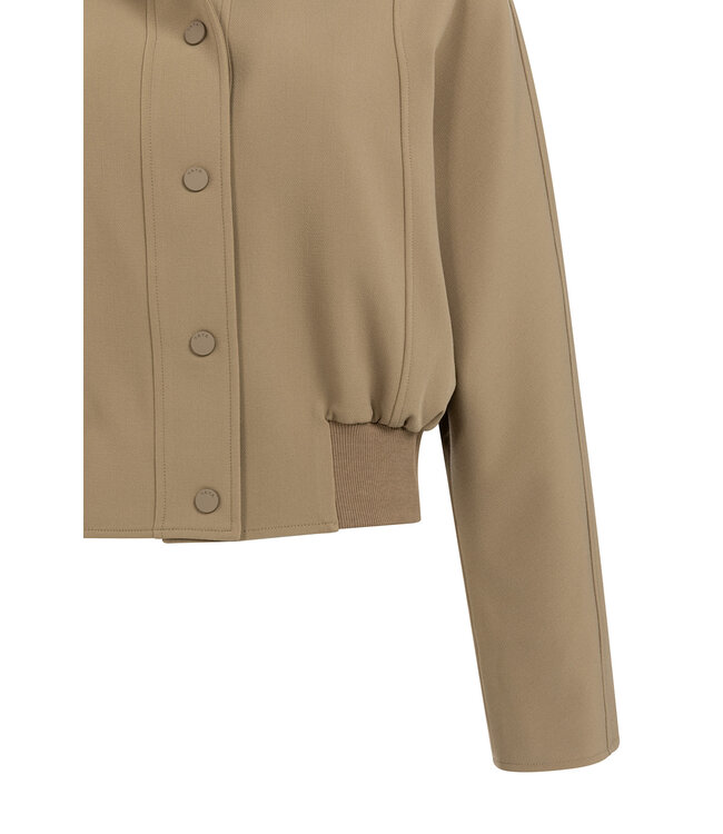 Yaya 01-511046-602 Kort jasje met ribboord