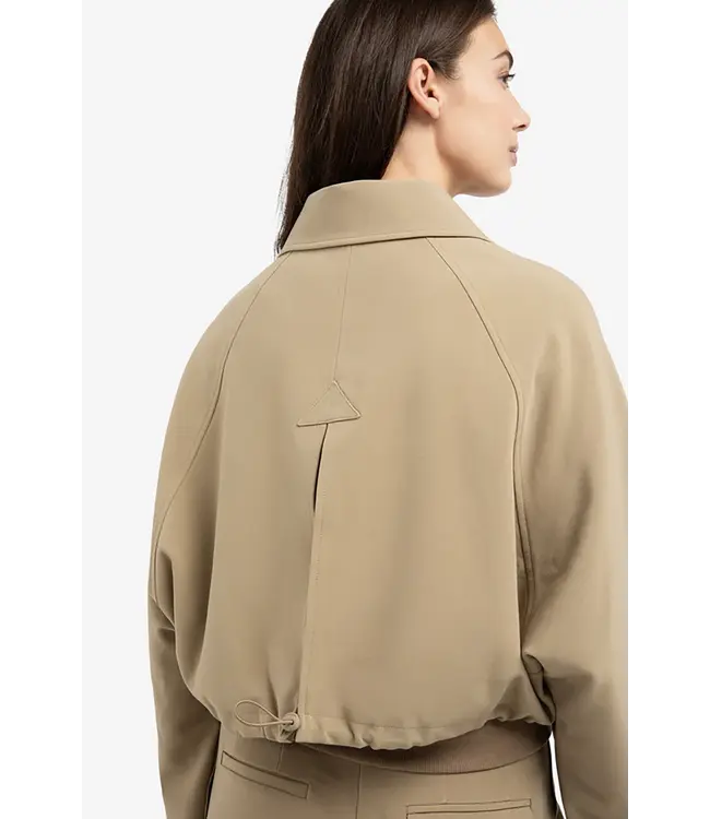 Yaya 01-511046-602 Kort jasje met ribboord