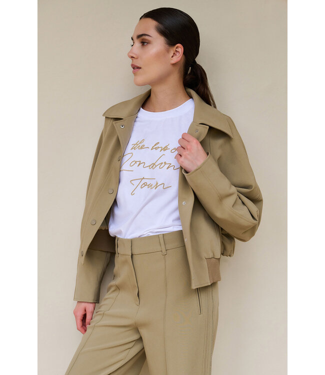 Yaya 01-301240-602 Geweven broek met stiksels