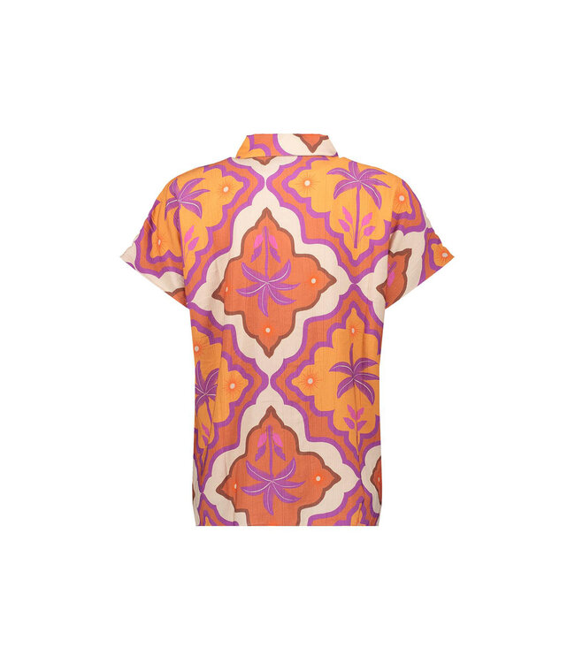Geisha 63247-20 blouse mango/purple