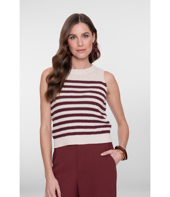 Geisha 64093-70 Spencer striped