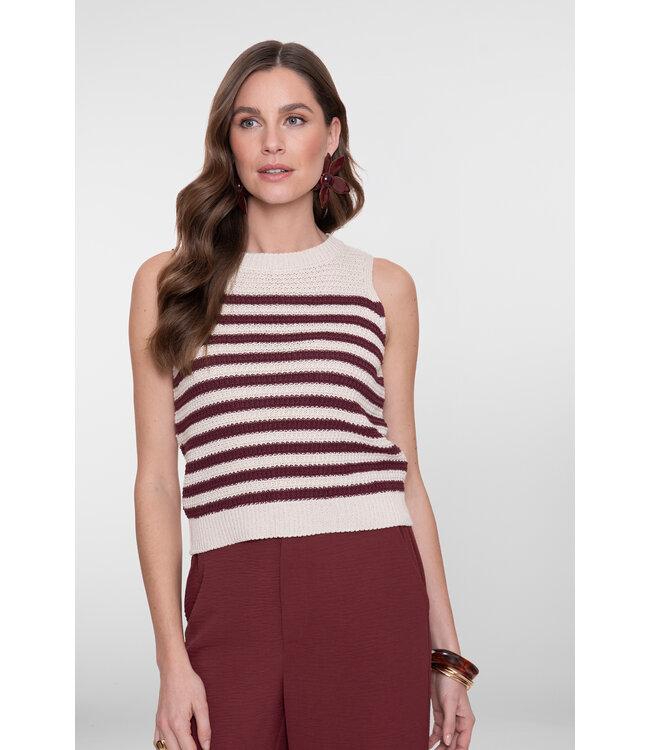 Geisha 64093-70 Spencer striped