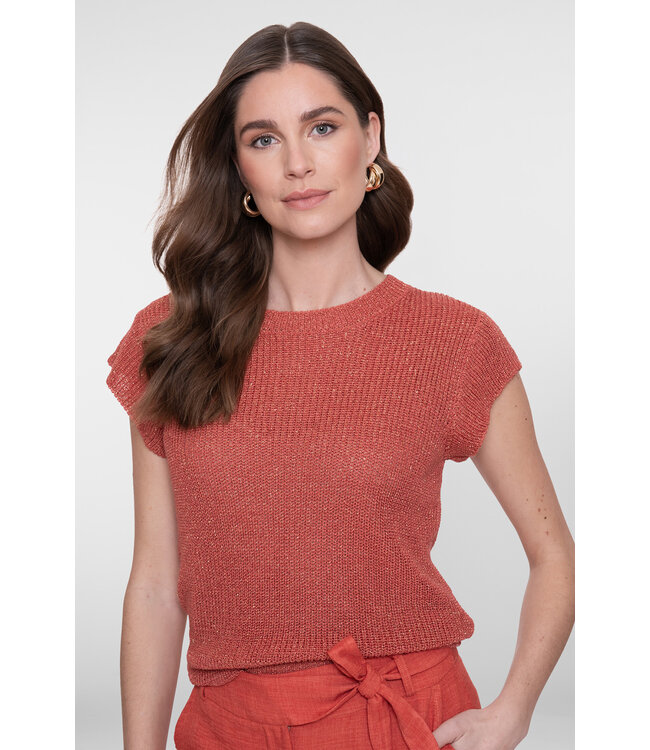 Geisha 64082-70 Pullover lurex sleeveless