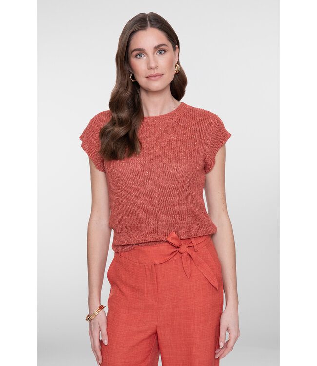 Geisha 64082-70 Pullover lurex sleeveless