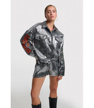 Alix the Label Silver artwork jacket