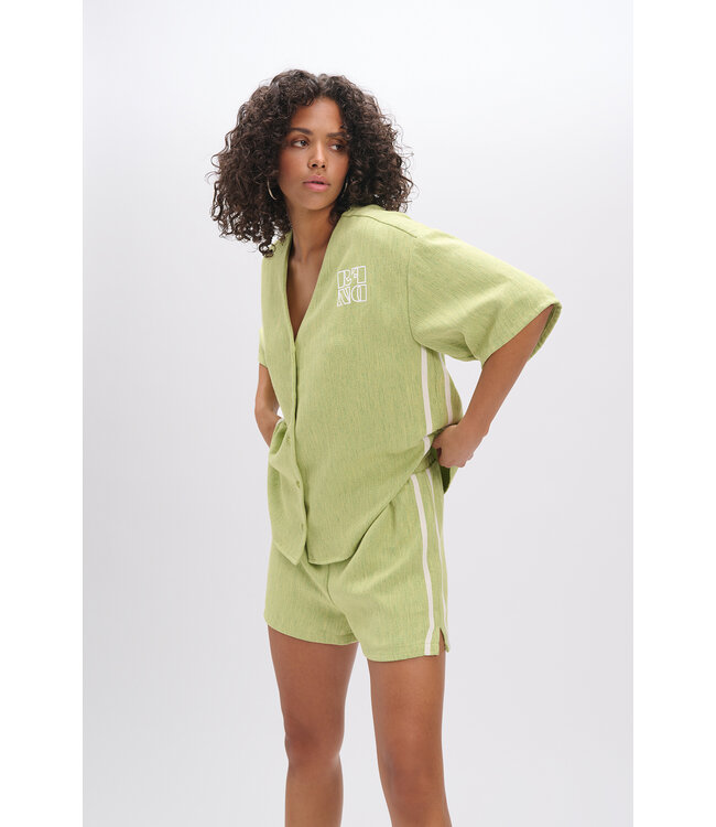 Refined Department R2603159933 ladies woven relaxed stripe shorts DOLLY