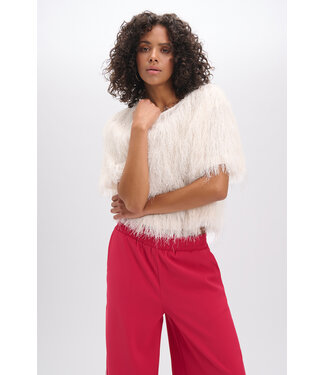 Refined Department fringes top FAYENNA
