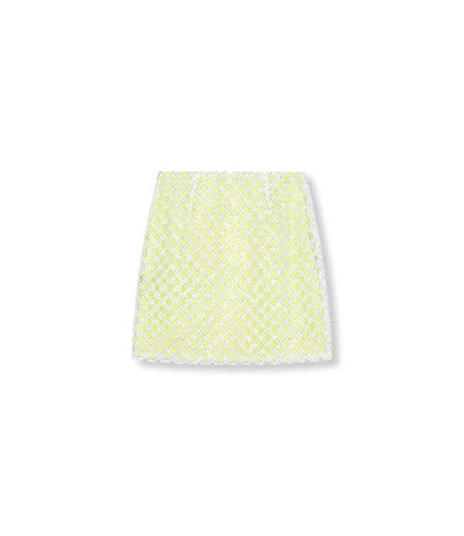 Refined Department R2603266954 ladies knitted short sequin skirt YAEL