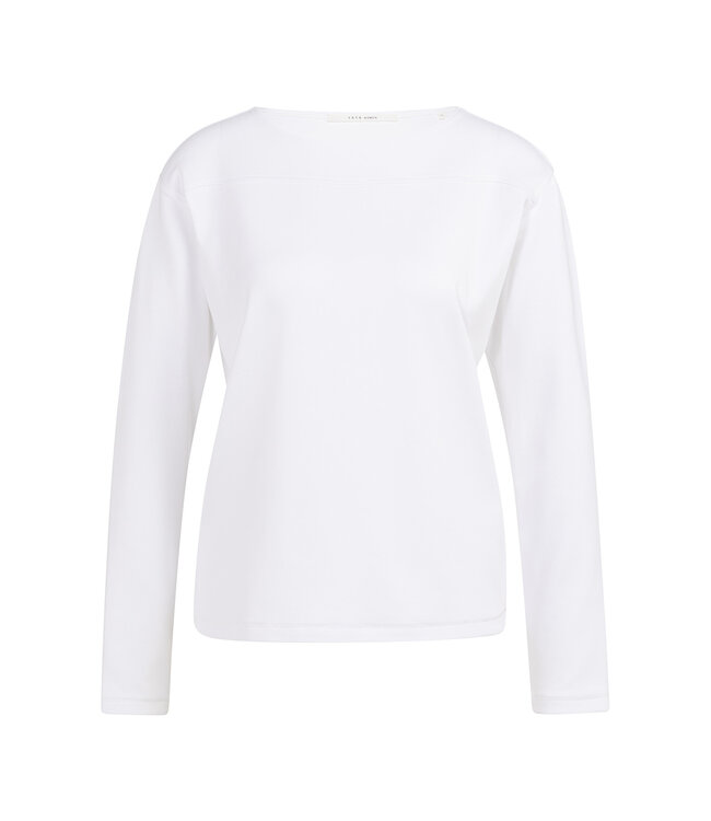 Yaya 01-709261-603 Top met naaddetail