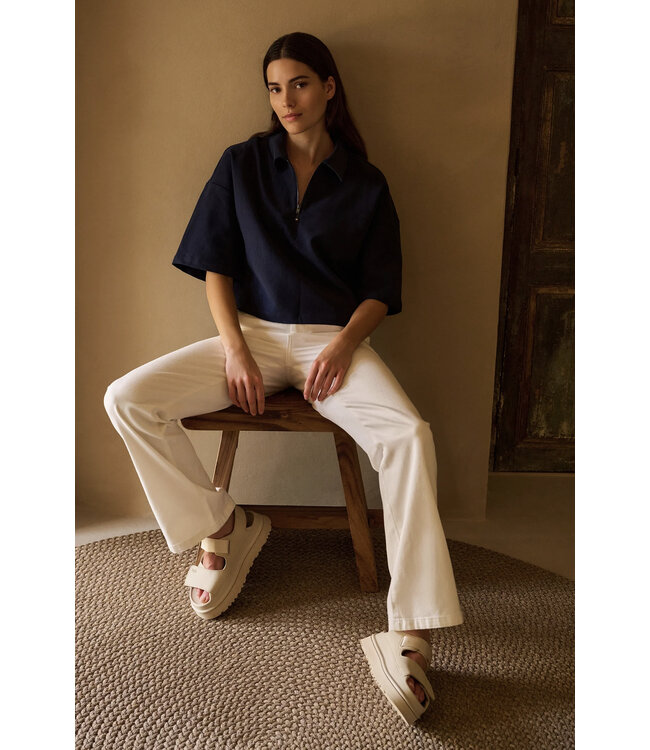 Yaya 01-311132-603 Chinojeans met paspelzakken