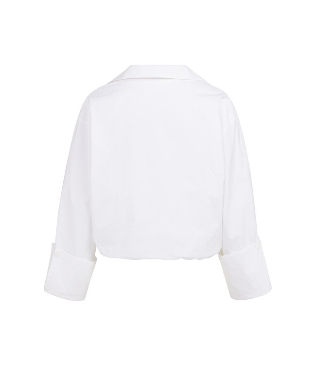 Yaya 01-701355-603 Blouse met ballonzoom