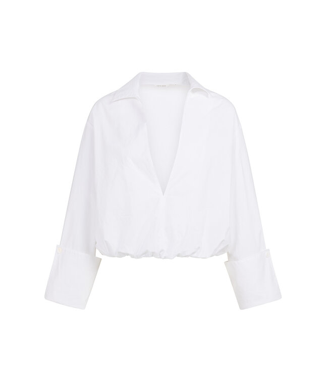 Yaya 01-701355-603 Blouse met ballonzoom