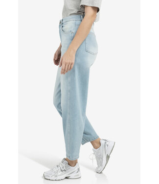 Yaya Barrel jeans met wassing